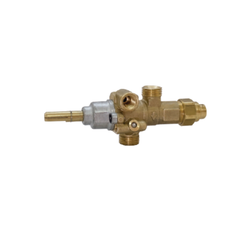Emniyet Gaz Musluğu M16x1.5 (Vidalı Bağlantı) ∅ 10
