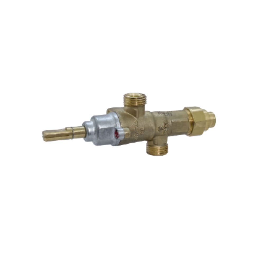 Emniyet Gaz Musluğu M16x1.5 (Vidalı Bağlantı)