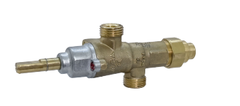 Emniyet Gaz Musluğu M16x1.5 (Vidalı Bağlantı)