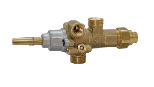 Emniyet Gaz Musluğu M16x1.5 (Vidalı Bağlantı) ∅ 10