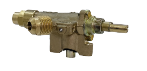 Emniyet Gaz Musluğu ∅ 21 (Kelepçeli Bağlantı) 5/8" UNF